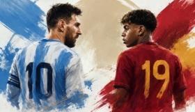 Final Terpanas! Pertahanan Sempurna Spanyol Lawan Mental Baja Argentina