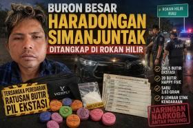 Diburu Berbulan-bulan, Bandar Besar Narkoba Rohil Ditangkap Bareskrim 