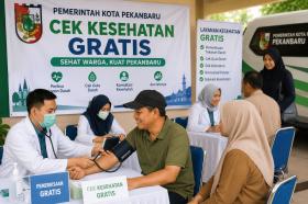 Tak Perlu Bayar, Pemko Pekanbaru Genjot CKG di 21 Puskesmas, Ini Cara Warga Mendapatkan Layanannya
