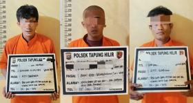 Curi Dinamo Hingga Kabel Kandang Ayam, Tiga Komplotan Diringkus Polisi