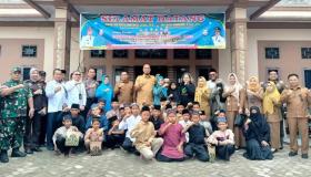 Di Panti Asuhan Baitul Yatama Bupati Inhu Komitmen Tingkatkan Perlindungan Anak