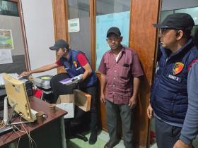 Kantor Dinas PUPR Rokan Hilir Digeledah Polda Riau, Kasus Proyek Jembatan Air Hitam Senilai Rp 31 Miliar
