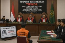 Kasus Korupsi KUR Rugikan Negara Rp 838 Juta, Pegawai BRI Bengkalis Divonis 4 Tahun Penjara